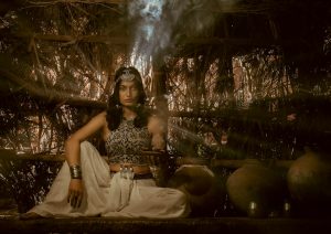Apsara वेब सीरीज़ लेख के लिए भारतीय लोक-संस्कृति की प्रतीकात्मक तस्वीर